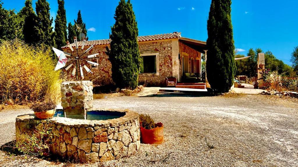 Finca Es Velar Santanyí Buitenkant foto