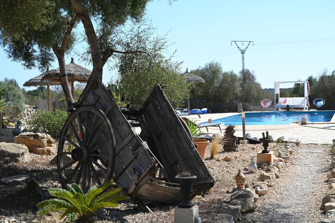 Finca Es Velar Santanyí Buitenkant foto