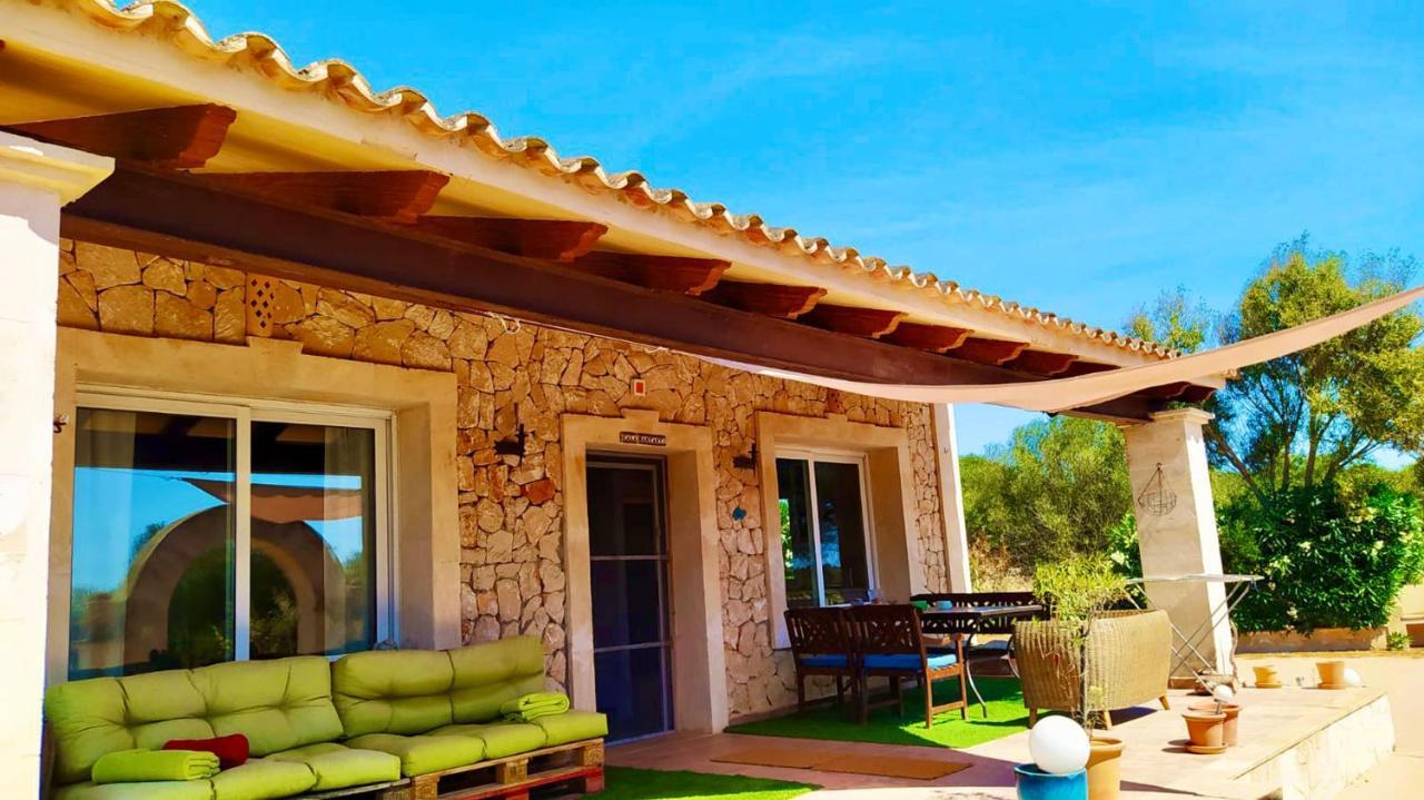 Finca Es Velar Santanyí Buitenkant foto